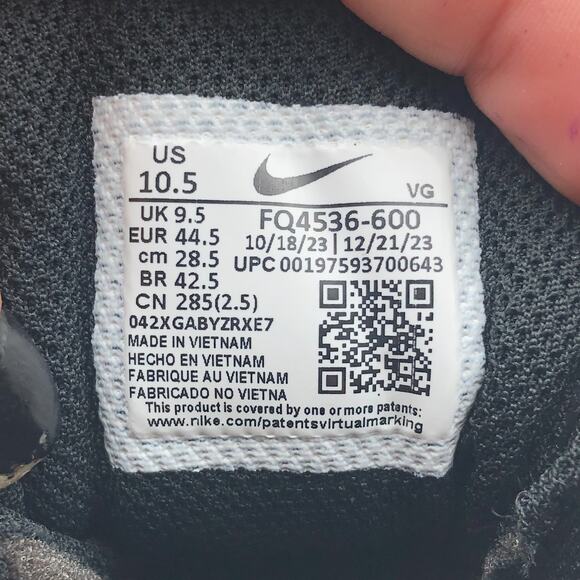 Nike Men's Alpha Menace 4 Shark SE Football Cleats Size 10.5 Red Black NWOB - Picture 11 of 11